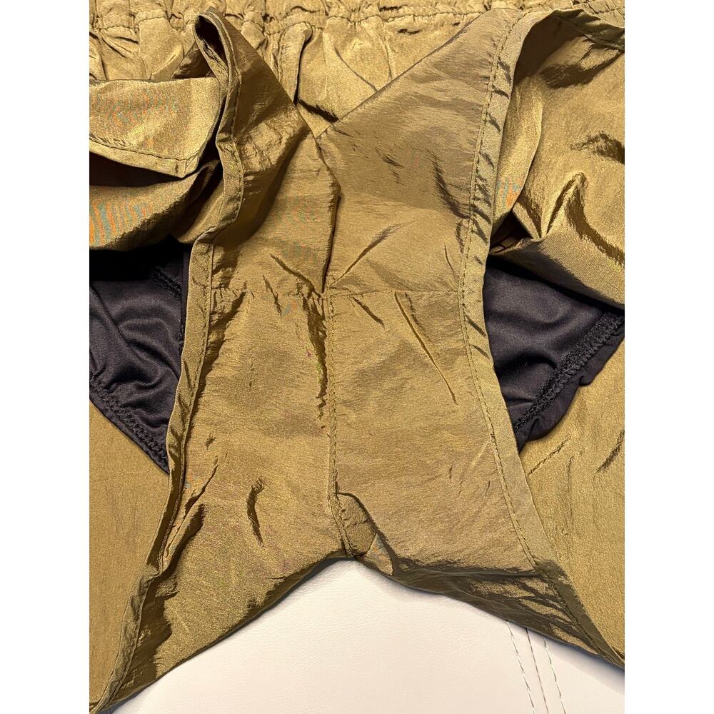 Free People Movement Way Home Olive Green Gym Shorts Small - Picture 7 of 9